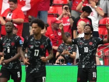 David's hat-trick helps Canada register historic World Cup victory by hammering 9-man Qatar