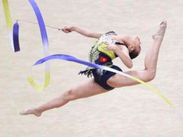 Highlights of Rhythmic Gymnastics World Challenge Cup in Beijing