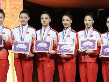 China pockets all-round golds at Rhythmic Gymnastics World Challenge Cup in Beijing
