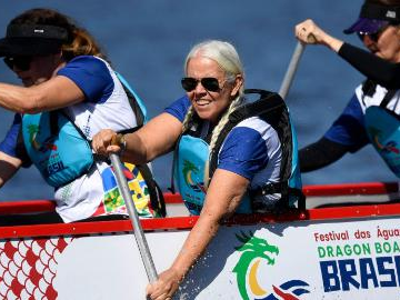 Cultural event held to mark Dragon Boat Festival in Brazil