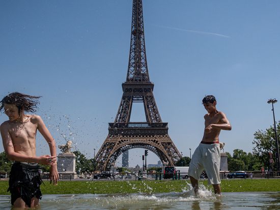 Record-breaking heatwave sweeps Europe, straining infrastructure