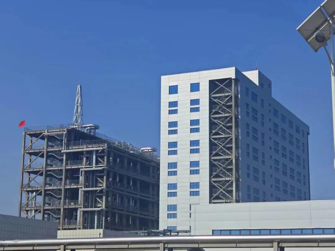 The world’s largest high-capacity boron-10 isotope separation facility has been put into operation in Dongying, East China’s Shandong Province, on June 23, 2026. Photo: Courtesy of Shanghai Research Institute of Chemical Industry Co 