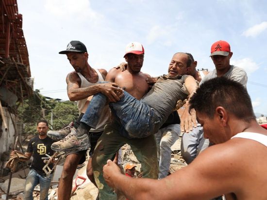 Venezuela earthquakes leave 188 dead, 1,520 injured