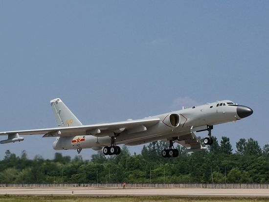 Chinese and Russian air forces carry out joint patrol