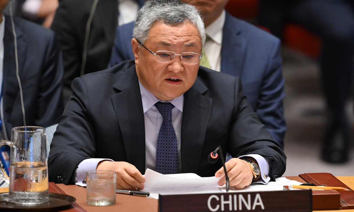 China's Permanent Representative to the United Nations (UN) Fu Cong Photo VCG