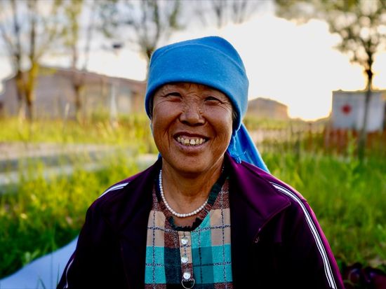 The yoga village of grannies