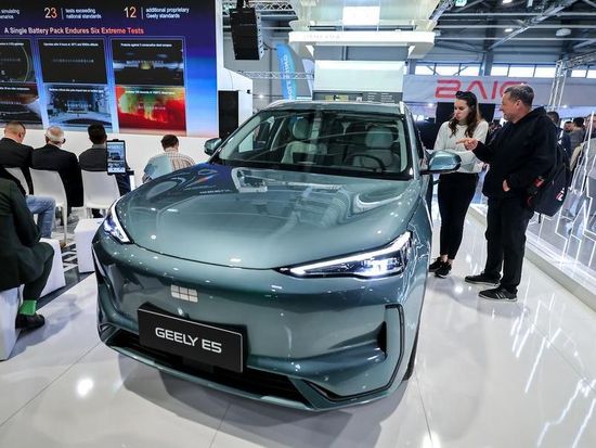 Chinese carmakers overtake Japanese rivals in European market in May