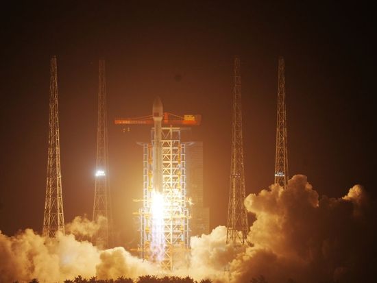 China's Long March-8A rocket launches new satellite group