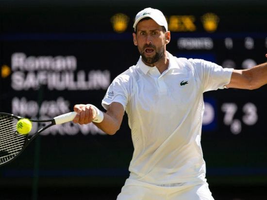 Djokovic sets Wimbledon men's winning record as Osaka reaches first quarterfinal