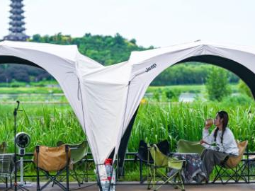 Camping-based tourism thrives in China's Shijiazhuang