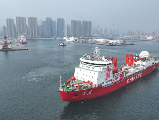 China launches 16th Arctic expedition focused on climate change