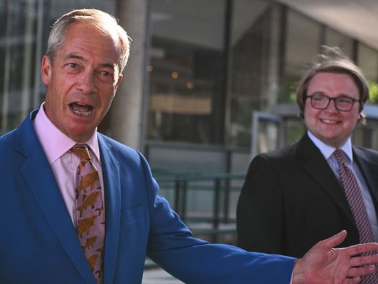 UK's Farage faces up against one challenger: Count Binface