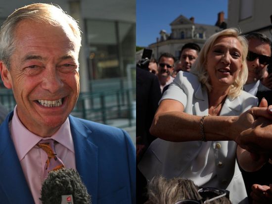 Farage and Le Pen gamble on their political futures