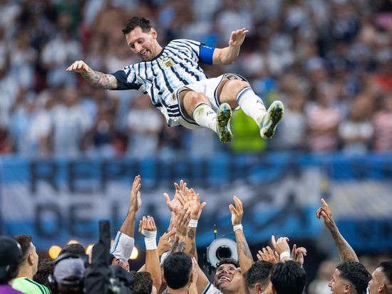Messi meets England at last with World Cup final place on the line