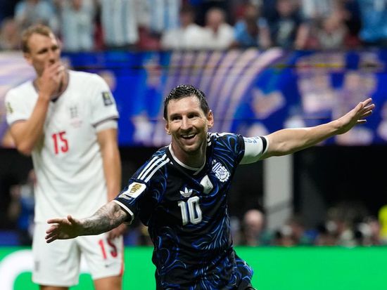 Lionel Messi delivers again for Argentina as defending champions reach another World Cup final