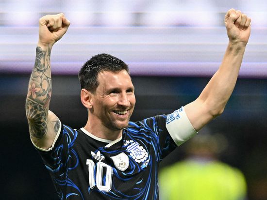 Messi says Argentina win belongs to fans