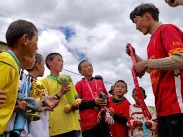 Letter from Lhasa: Football dreams at an altitude of 4,700 meters