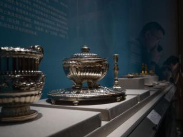 Exhibition 'Treasures of the Kremlin: From Peter the Great to Catherine the Great' held in Wuhan, China's Hubei