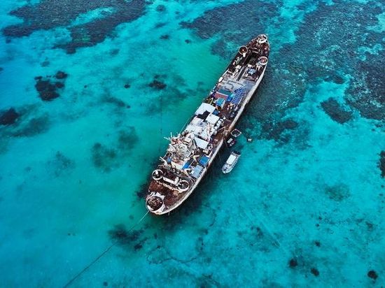 China permits injured personnel transfer from illegally 'grounded' Philippine vessel at Ren'ai Jiao