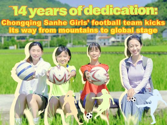 14 years of dedication: Chongqing Sanhe Girls' football team kicks its way from mountains to global
