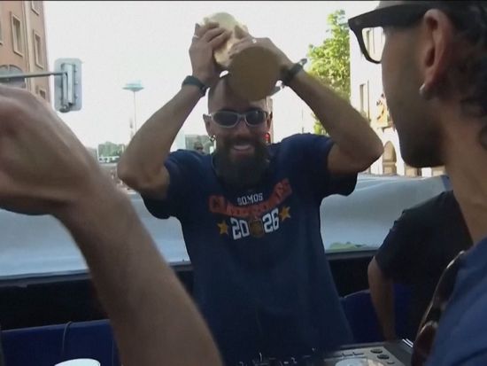 Two million gather to celebrate Spain's World Cup victory