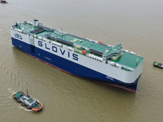 China delivers world’s first 10,000-vehicle-class car carrier equipped with photovoltaic power system