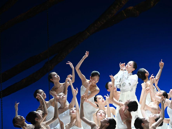 National Ballet of China holds dress rehearsal of 'The Peony Pavilion' in Beijing