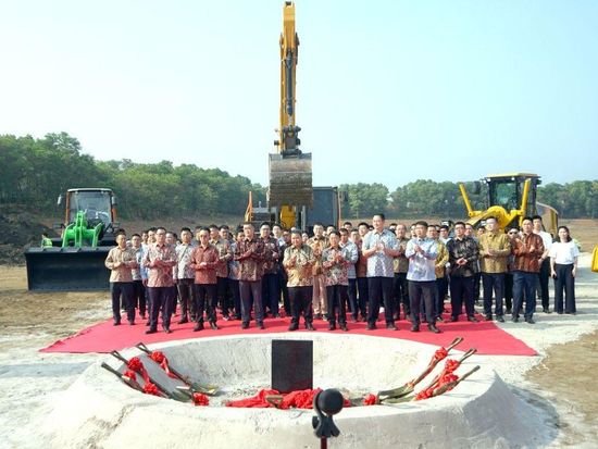 China's machinery giant breaks ground on green, smart industrial park in Indonesia