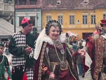 Sighisoara Medieval Festival celebrated in Romania