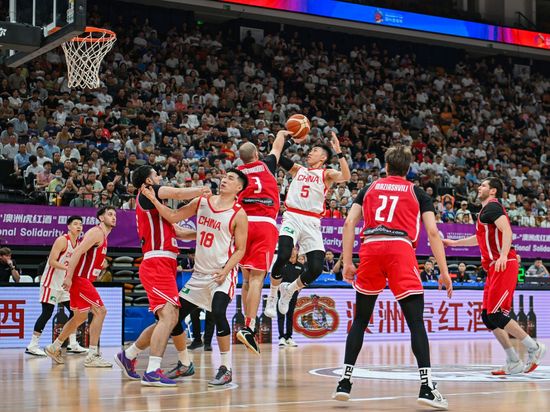 China overcomes Georgia 74-63 at International Solidarity Cup