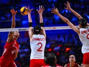 Türkiye defeats China 3-0 to meet Brazil in women's VNL Finals final