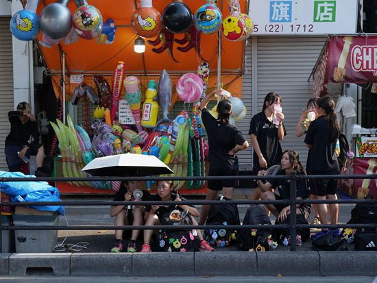 Japan sees temperatures over 40 degrees Celsius for record 5th straight day