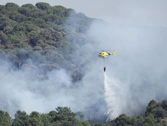 Wildfire in central Spain becomes largest in country's recorded history