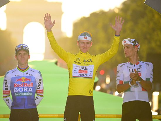 Pogacar wins record-equaling fifth Tour de France title