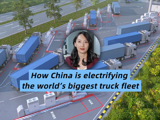 How China is electrifying the world's biggest truck fleet