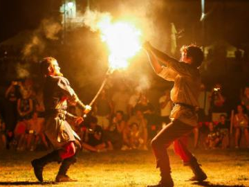 14th Medieval Festival celebrated in Svetvincenat, Croatia