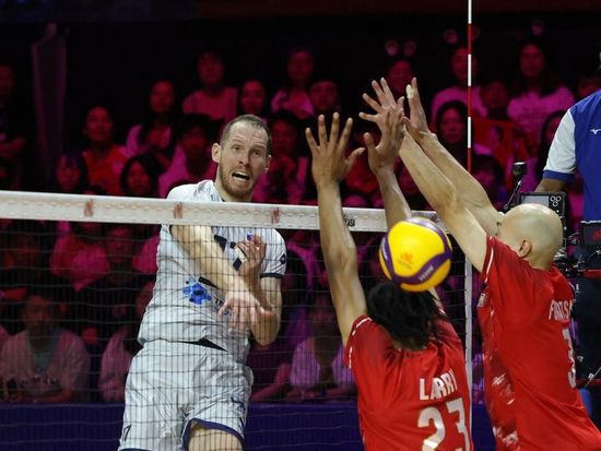 Slovenia beats Japan during 3rd-place match at 2026 VNL Men's Final Round