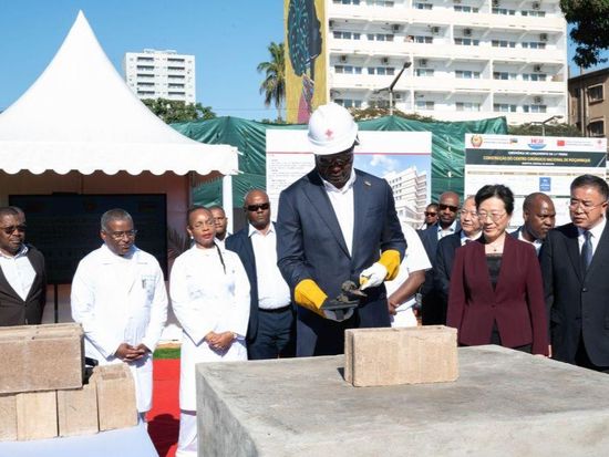 China-aided national surgical center project breaks ground in Mozambique