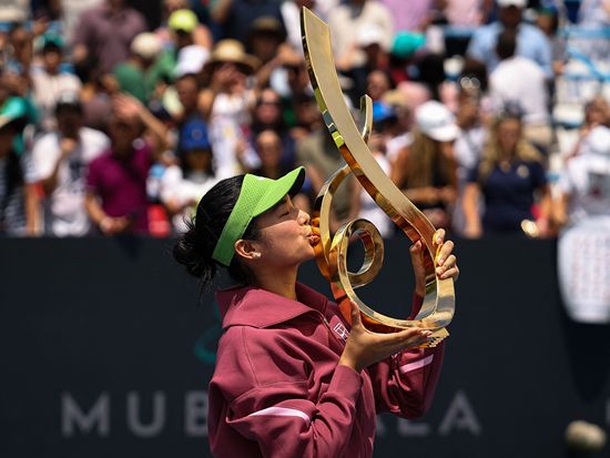 Eala powers past Pegula for first WTA title in Washington