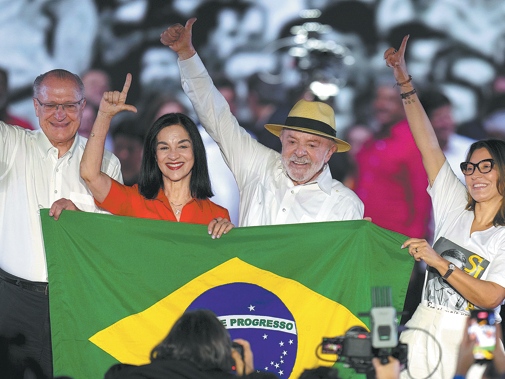 Brazil's President Lula launches reelection bid