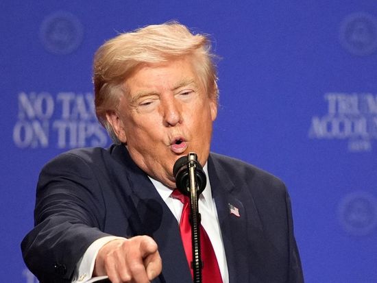 Trump hits out at munitions shortages reports with threats to 'leakers'