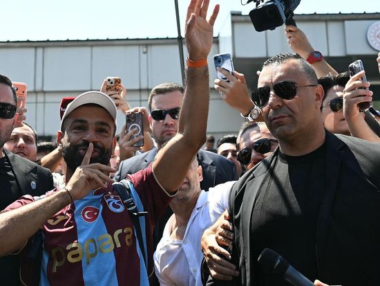 Egypt's Salah arrives in Turkiye before move to Trabzonspor