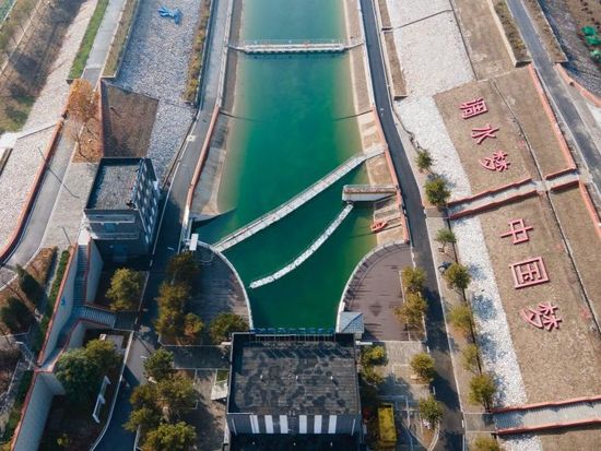 Middle route of China's mega water diversion project hits new service milestone
