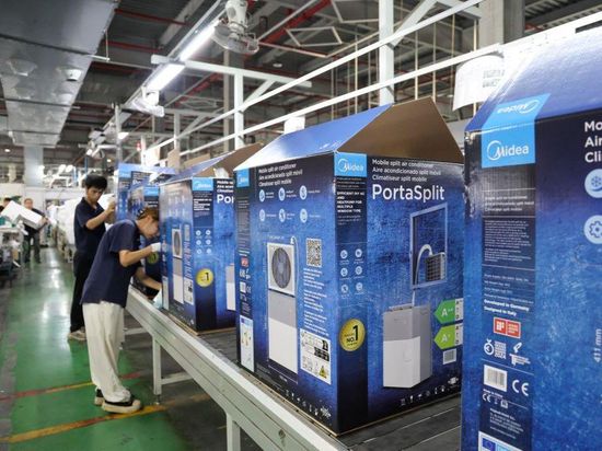 Chinese manufacturer ramps up production to meet global demand for air conditioners