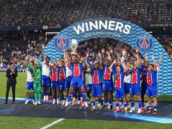 PSG tops Aston Villa in Salzburg to successfully retain UEFA Super Cup