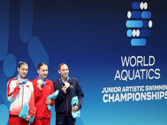 Russia sweeps 3 golds on junior artistic swimming worlds opening day