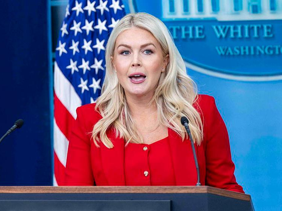 White House Press Secretary Leavitt to leave position