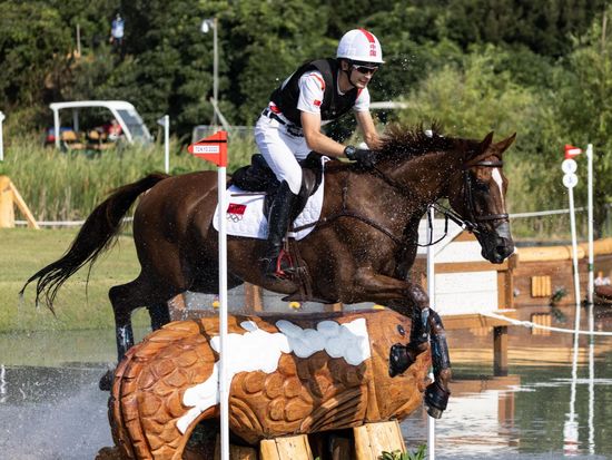 Alex Hua Tian completes dressage at Aachen worlds, cross-country test awaits