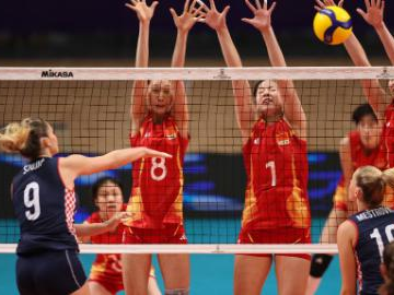 FIVB Volleyball Girls' U17 World Championship quarterfinal: China vs. Croatia