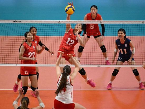 FIVB Volleyball Girls' U17 World Championship semifinal: Chinese Taipei vs. Türkiye